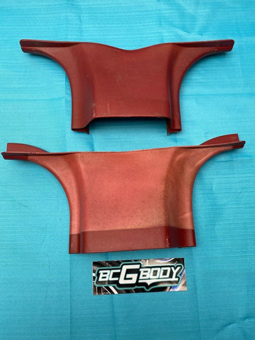 1978 - 1987 Malibu Lemans Regal Cutlass 4 Door Interior Trim Pair Red Carmine GM