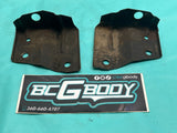 1987-1988 Gbody Cutlass Header Panel Bracket Euro Nose Pair LH RH OEM Genuine GM