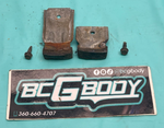 1978-1988 Gbody Monte Carlo Windshield Glass Stop Bracket Set OEM Genuine GM