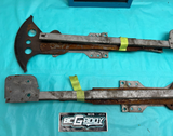 1978-1987 Gbody Regal Power Window Regulator And Horizontal Track Pair OEM GM