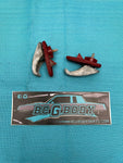 1978 - 1987 Gbody Regal Cutlass Interior Coat Hook Pair With Red Retainers OEM