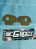 1978 - 1980 GBODY green Interior Trim Clip Bezel Escutcheon Pair OEM GM