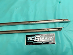 1978-1981 Gbody Malibu Wagon Drip Rail Chrome Molding Trim Set OEM Genuine GM