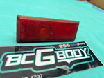 1981 - 1988 Gbody Oldsmobile Cutlass Rear Marker Light Lamp Lens Pair Red OEM GM