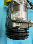 Sanden 508 AC Compressor With Brackets Double Groove Serpentine Reproduction