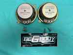 1981 - 1988 Gbody Monte Regal Cutlass Dash Speaker Pair w/ Hardware OEM GM