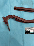 1978 - 1987 Regal Monte Cutlass Malibu Gbody Dash Corner Trim Pair Maroon OEM GM