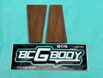 1981-1988 Gbody Cutlass Woodgrain Trim Pull Strap Cover Escutcheon Pair OEM GM