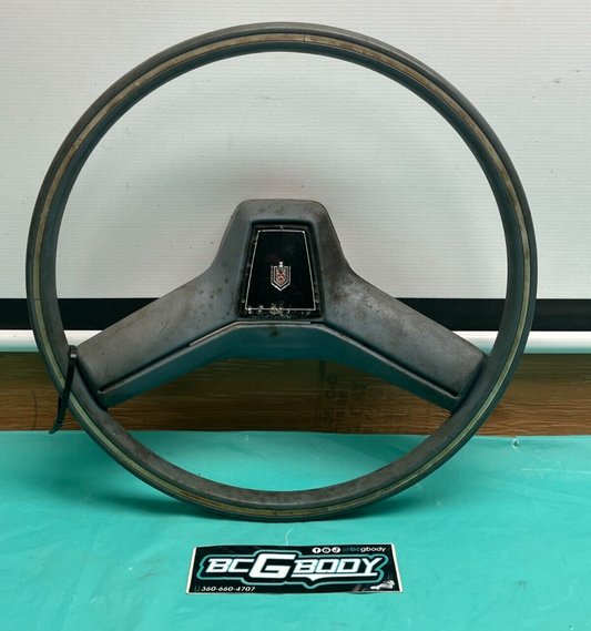 1978-1980 Gbody Chevrolet Monte Carlo Steering Wheel Blue OEM Genuine GM