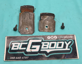 1978-1988 Gbody Monte Carlo Windshield Glass Stop Bracket Set OEM Genuine GM