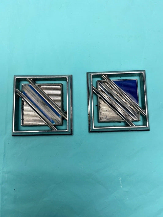 1981 - 1987 Buick Regal Sail Quarter Panel Emblem Badge Pair Set OEM Genuine GM