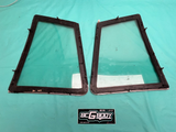 1981 - 1988 Gbody Monte Carlo Vinyl Top Quarter Window w/ Chrome Trim OEM GM