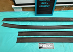 1978-1988 Gbody Monte Cutlass Regal Headliner Molding Trim Set Black OEM GM