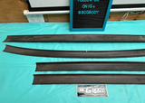 1978-1988 Gbody Monte Cutlass Regal Headliner Molding Trim Set Black OEM GM