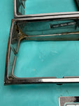 1981 - 1986 Gbody Oldsmobile Cutlass Supreme Headlamp Light Bezel Pair OEM GM