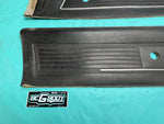 1978-1981 Gbody Malibu Wagon Upper Door Panels Black Manual LH RH OEM Genuine GM