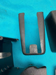 1978-1988 Gbody Seat Track Cap Cover Set Four Piece Black OEM Genuine GM