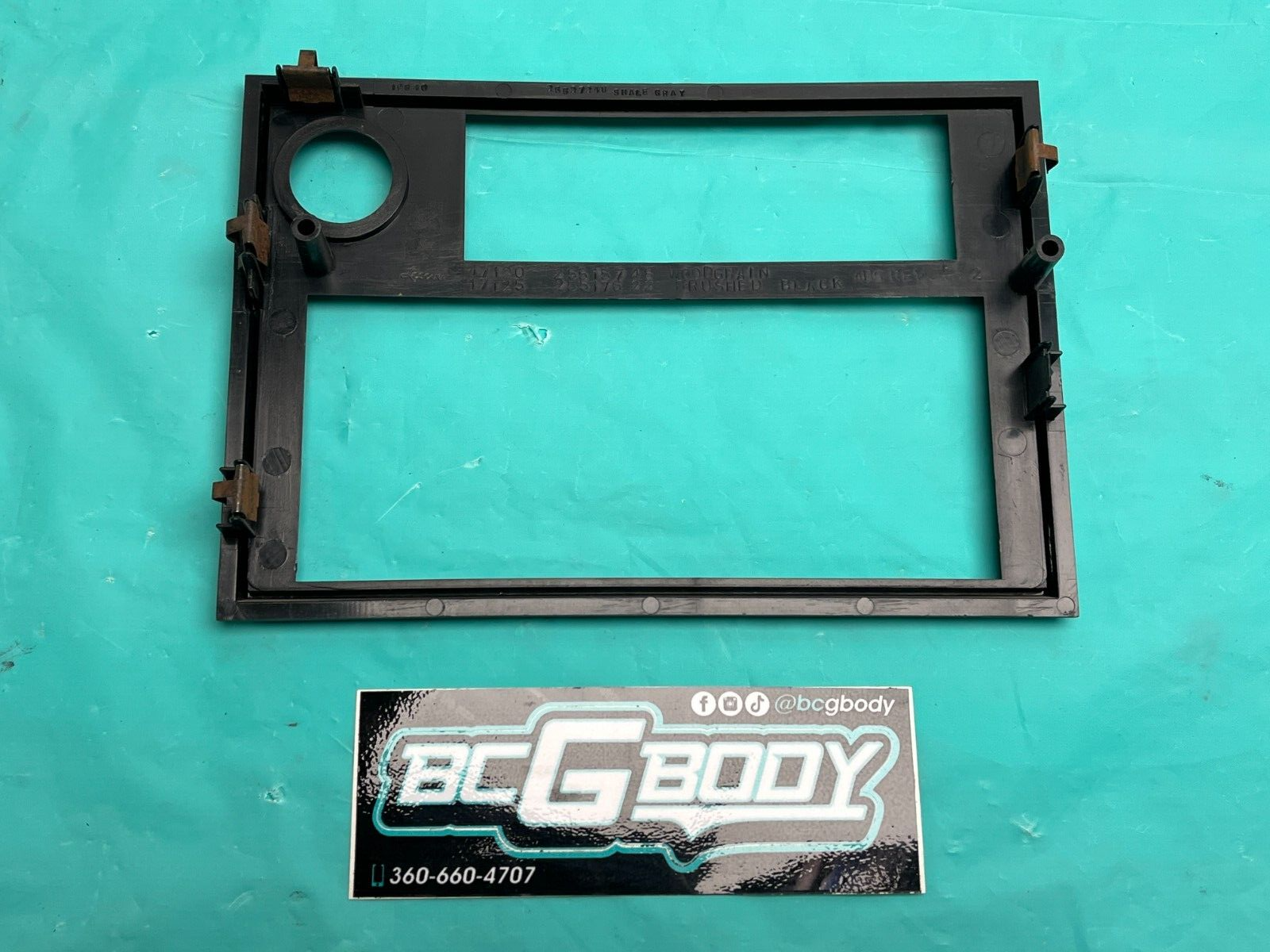 1984 - 1987 Gbody Regal Grand National Radio Climate Control Bezel Trim OEM GM