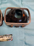 1978-1979 Monte Carlo 5 x 7 Headlight Lamp Bucket Set 1978-1981 Malibu OEM GM