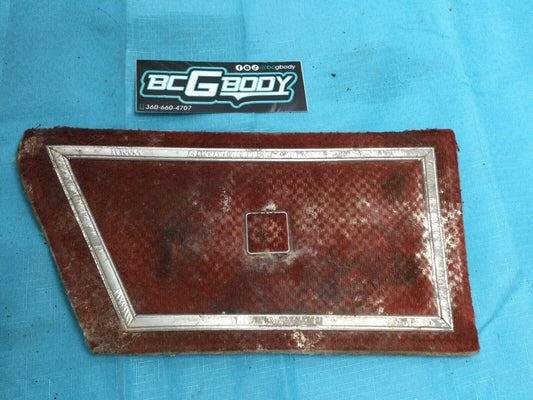 1978 - 1988 GBody Monte Carlo LEFT Lower Interior Rear Door Panel INSERT