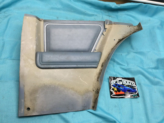 1978 - 1987 Chevrolet Monte Carlo RIGHT Rear Lower Interior Panel Light Blue