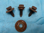 1981-1988 Gbody Monte Carlo Hood Hinge Screws x3 Washer x1 OEM GM