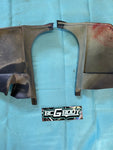 1978 - 1987 Regal Monte Cutlass Malibu Gbody Kick Panel Pair Blue OEM Genuine GM