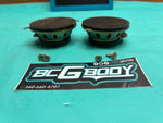 1981 - 1988 Gbody Monte Regal Cutlass Dash Speaker Pair w/ Hardware OEM GM