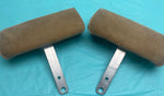 1978-1988 Gbody Regal Cutlass Bench Seat Head Rest Set Pair Tan OEM Genuine GM