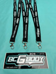 Official Bcgbody Lanyard Keychain Black With Logo New Limited Edition Each