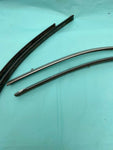 1981 - 1988 Gbody Regal Body Side Chrome Black Adhesive Molding Trim Pair OEM GM