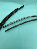 1981 - 1988 Gbody Regal Body Side Chrome Black Adhesive Molding Trim Pair OEM GM