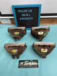 1980-1986 Gbody Monte Cutlass Regal Elco Headlight Bucket & Retainer SET OEM GM