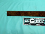 1981-1983 Gbody Buick Regal Century Dash Plaque Woodgrain OEM GM 1263276