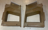 1981-1988 Gbody Cutlass Upper Rear Sail Quarter Panel Pair Tan LH RH OEM GM