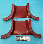 1978 - 1987 Malibu Lemans Regal Cutlass 4 Door Interior Trim Pair Red Carmine GM