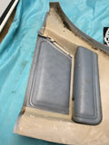 1978 - 1987 Chevrolet Monte Carlo RIGHT Rear Lower Interior Panel Light Blue