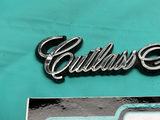 1981 - 1987 Oldsmobile Cutlass Supreme Script Emblem Badge OEM Genuine GM