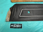 1978-1981 Gbody Malibu Wagon Upper Door Panels Black Manual LH RH OEM Genuine GM