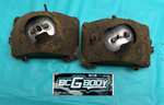 1980-1986 Gbody Monte Cutlass Regal Elco Headlight Bucket & Retainer SET OEM GM