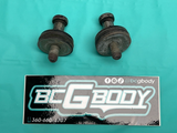 1978 - 1988 Gbody Monte Regal Cutlass Elco Door Striker Bolt Pair OEM Genuine GM