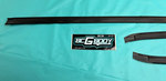 1984-1987 Gbody Grand National 3PC Rear Window Molding Trim Black OEM Genuine GM