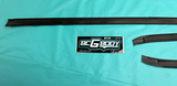 1984-1987 Gbody Grand National 3PC Rear Window Molding Trim Black OEM Genuine GM