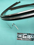 1981 - 1988 Gbody Regal Body Side Chrome Black Adhesive Molding Trim Pair OEM GM