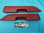 1978 - 1982 Chevy Malibu GBODY Original GM 4 Door Carmine Short Armrest Pad Pair