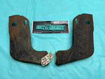 1978-1980 Gbody Grand Prix Header Panel To Rad Support Brace Set OEM Genuine GM