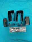 1978-1988 Gbody Seat Track Cap Cover Set Four Piece Black OEM Genuine GM