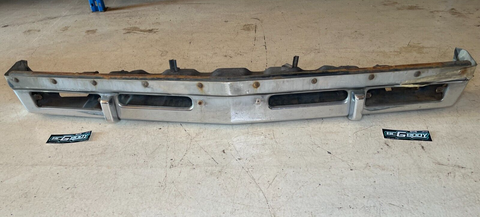 1981 - 1988 Gbody Oldsmobile Cutlass Front Chrome Bumper OEM Genuine GM