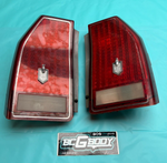 1986-1988 Gbody Chevrolet Monte Carlo LS SS Tail Light Lamp Lens Pair OEM GM