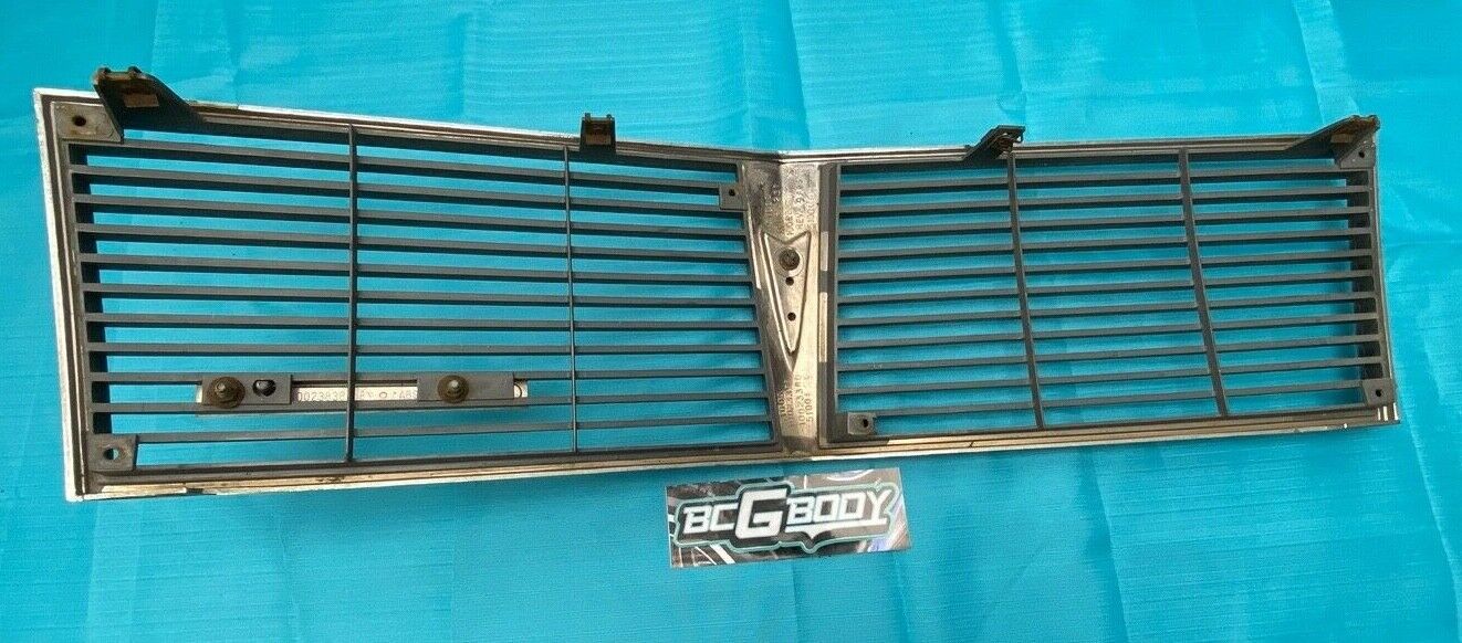 Vintage Factory Pontiac Grille With Emblem OEM Genuine GM Original